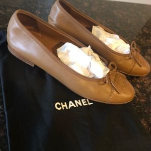Authentic Chanel Flats size 39.5